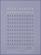 Mikrokosmos piano sheet music cover